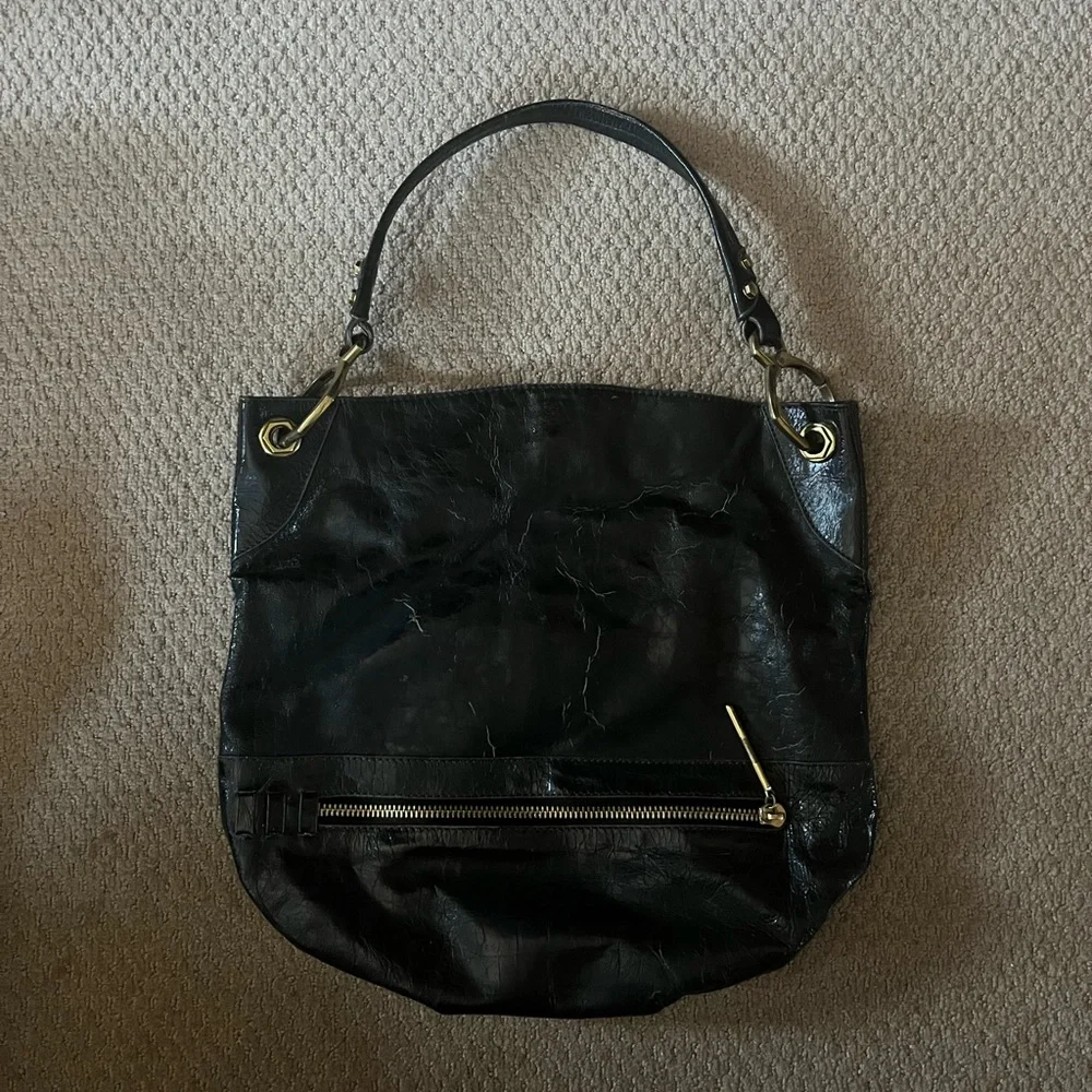 OrYANY Cracked Leather Bag